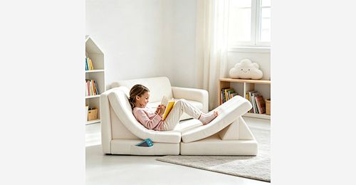 Compressed Kanapa in a Box – Modular Dzieci Play Couch – Convertible Składany Kanapa for Małe dziecko - Model MJ-FF002 | Mingjin Puf China
