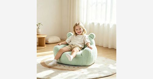 Velvet Bear Dzieci Kanapa Fotel – Shredded Foam Filled Lightweight Małe dziecko Couch - Model MJ-FF009 | Mingjin Puf China