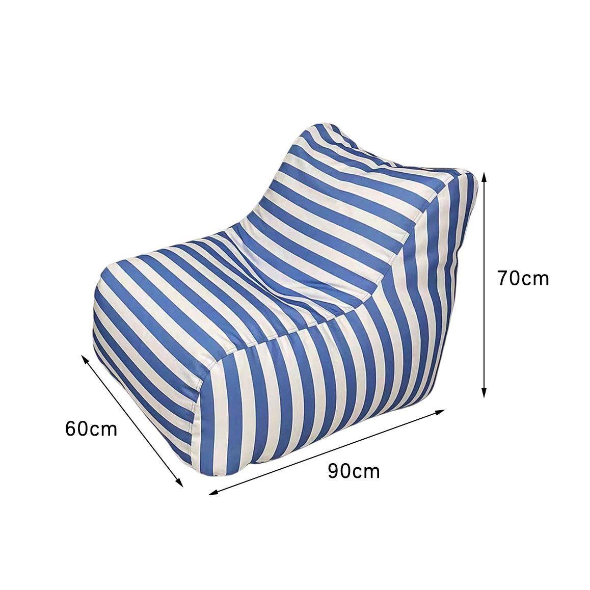 Dzieci Stripe Puf Bag Krzesło No.5 szczegóły 2