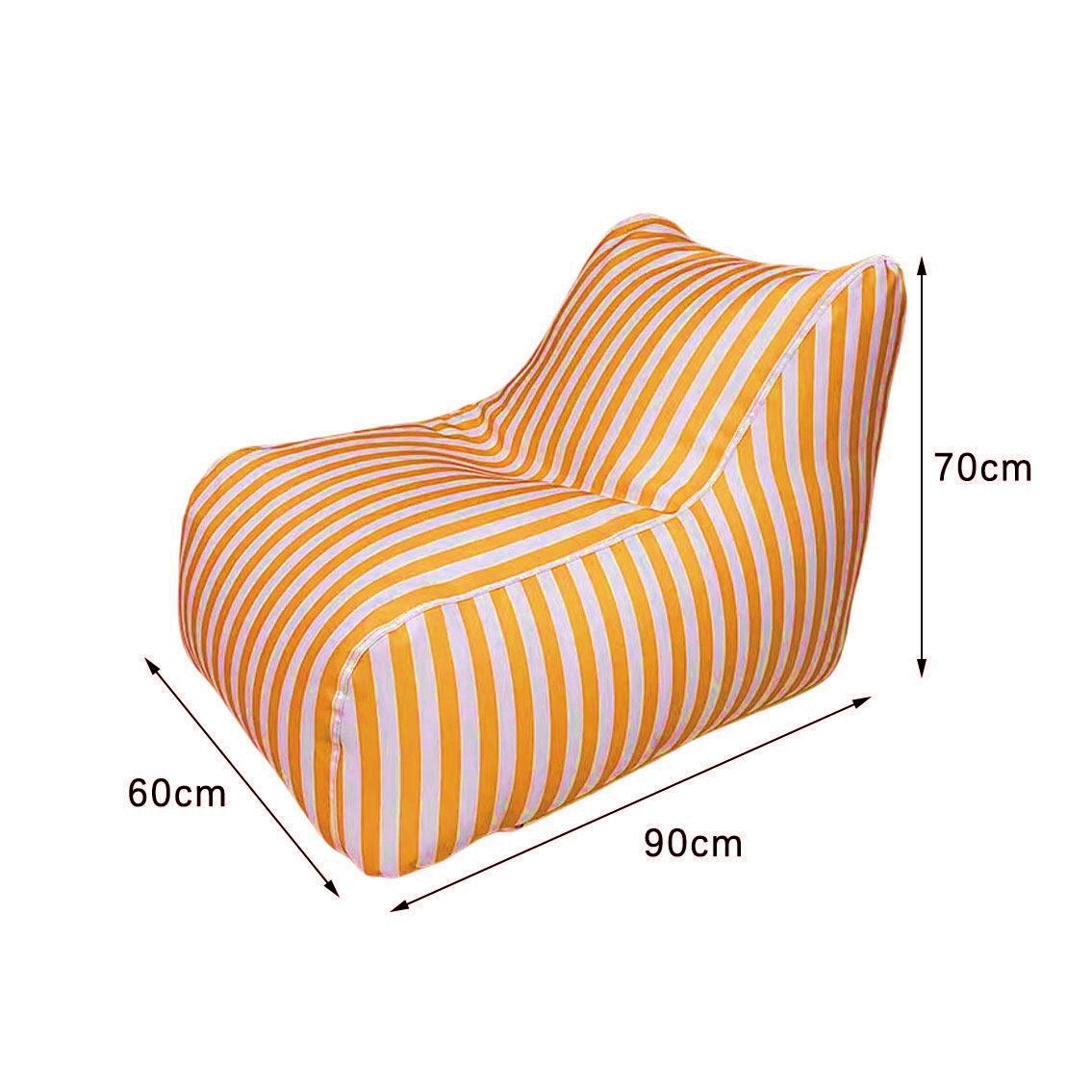 Dzieci Stripe Puf Bag Krzesło No.7 szczegół 2