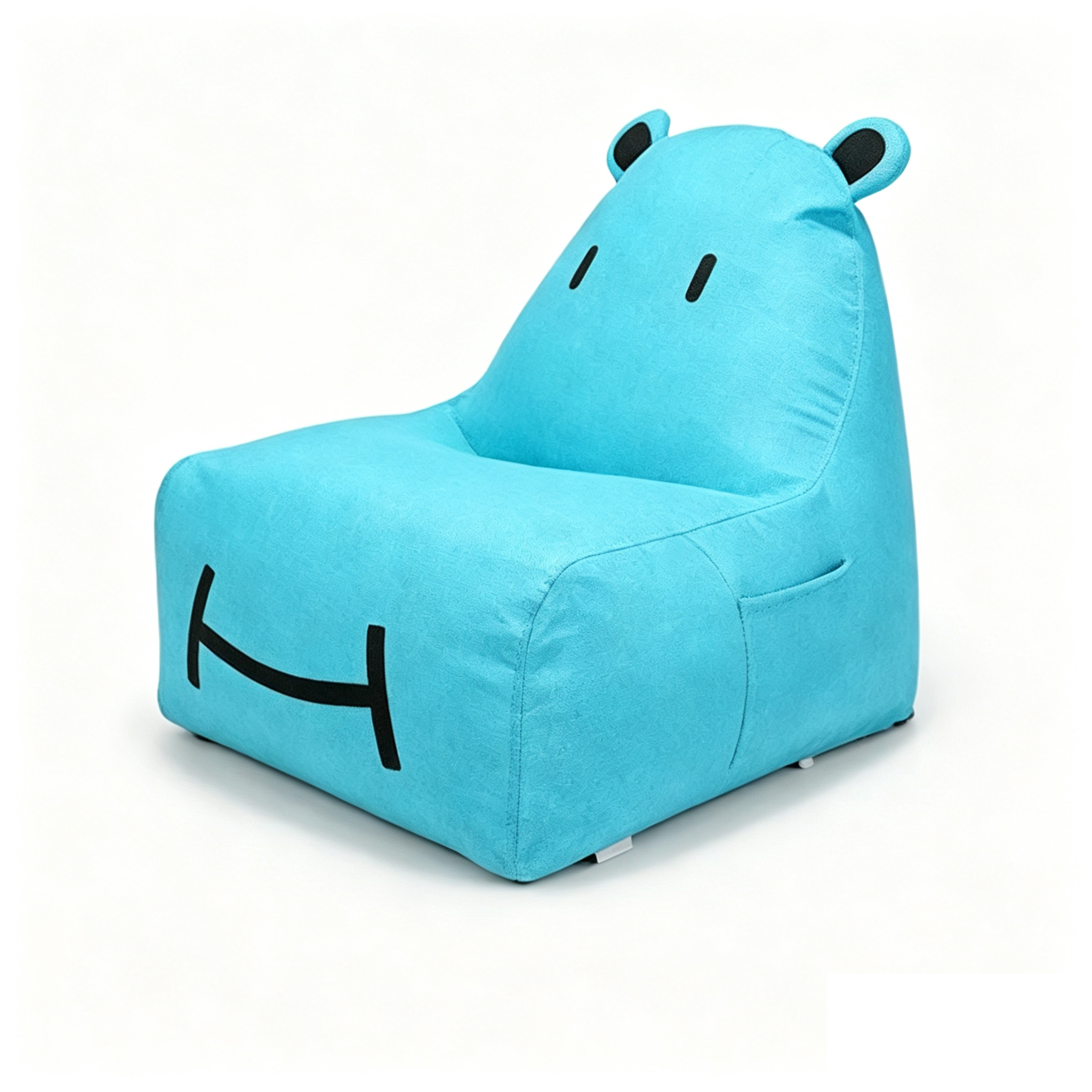 Teal Kids Bag Puf Krzesło - Factory Puf dla dzieci Producent & amp; Chiny