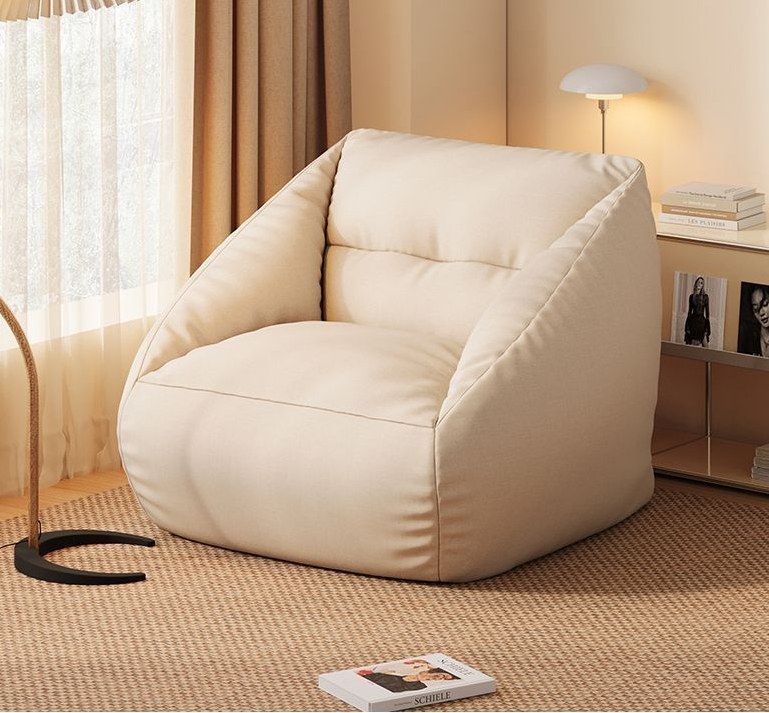 Beige Lounge Fotel puf Szczegóły 1 Beige Lounge Fotel puf Szczegóły 1