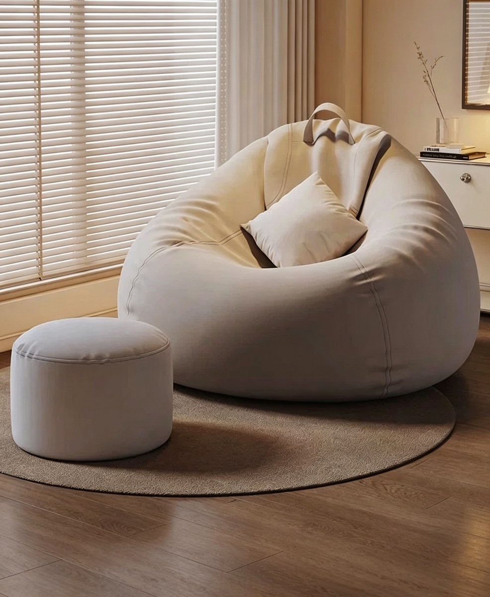 Pokrywa fotela z puf