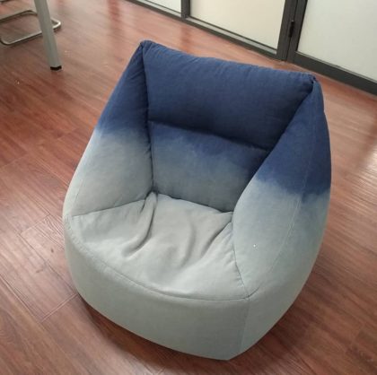 Węgiel Lounge Bag Puf Krzesło