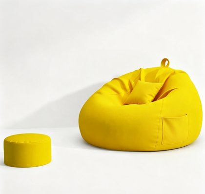 Musztarda Tear Drop Bag Puf Sofa Pouf - Factory Fachowa Fachówka Fotel Cover Producent & Chiny