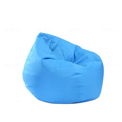 Sky Blue Tear Drop Puf Bag Krzesło - Faktura Pokrywa fotela puf Producent & amp; Chiny Factory