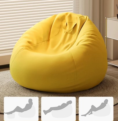 Taupe Tear Drop Bag Puf Sofa Pouf - Factory Fachowy Bag Fotel Cover Producent & Chiny